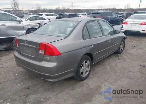 2004 Honda Civic Ex from USA, damaged, VIN 2HGES26894H613567
